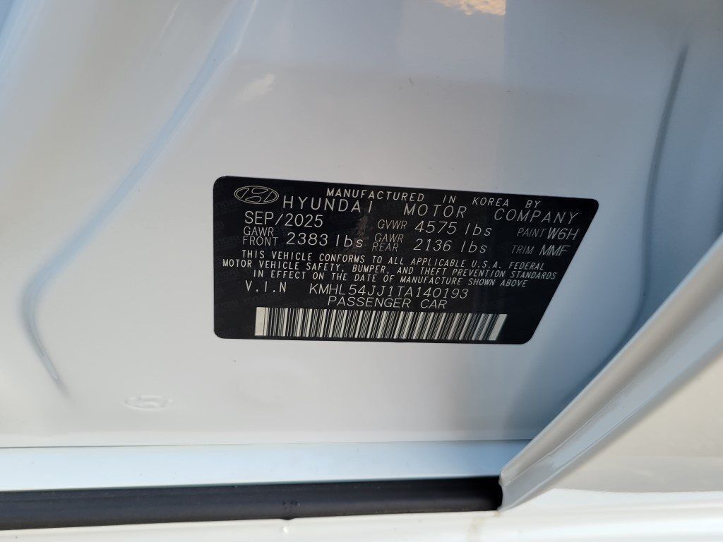 2026 Hyundai SONATA HYBRID Limited Chantilly VA