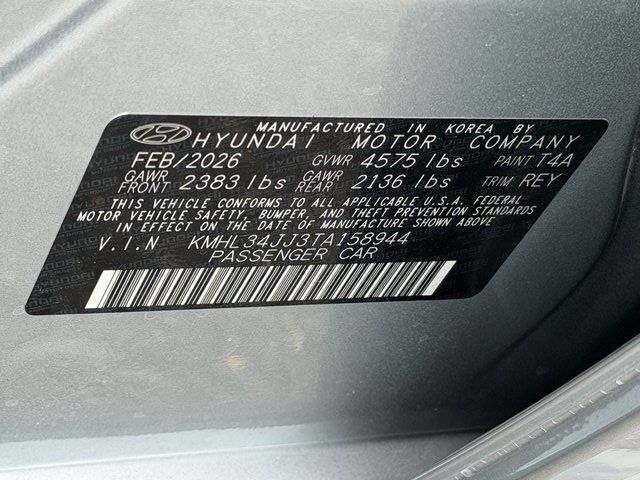 2026 Hyundai SONATA HYBRID SEL Chantilly VA