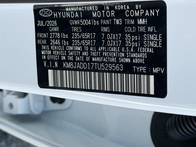 2026 Hyundai TUCSON HYBRID Blue Chantilly VA