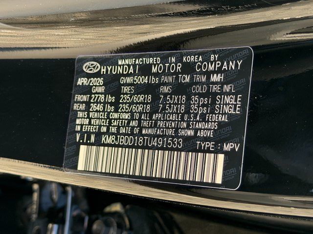 2026 Hyundai TUCSON HYBRID SEL AWD Chantilly VA