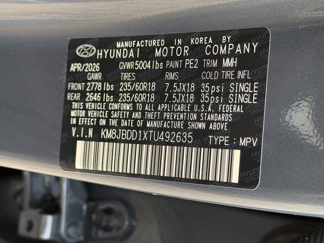 2026 Hyundai TUCSON HYBRID SEL AWD Chantilly VA