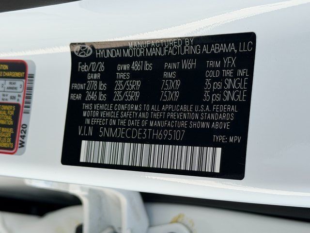 2026 Hyundai TUCSON Limited AWD Chantilly VA