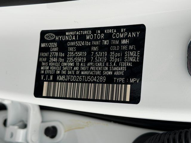 2026 Hyundai TUCSON PLUG-IN HYBRID Limited Chantilly VA