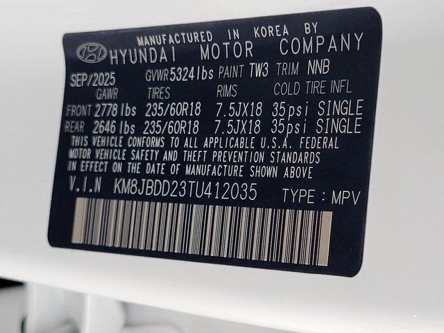 2026 Hyundai TUCSON PLUG-IN HYBRID SEL Chantilly VA