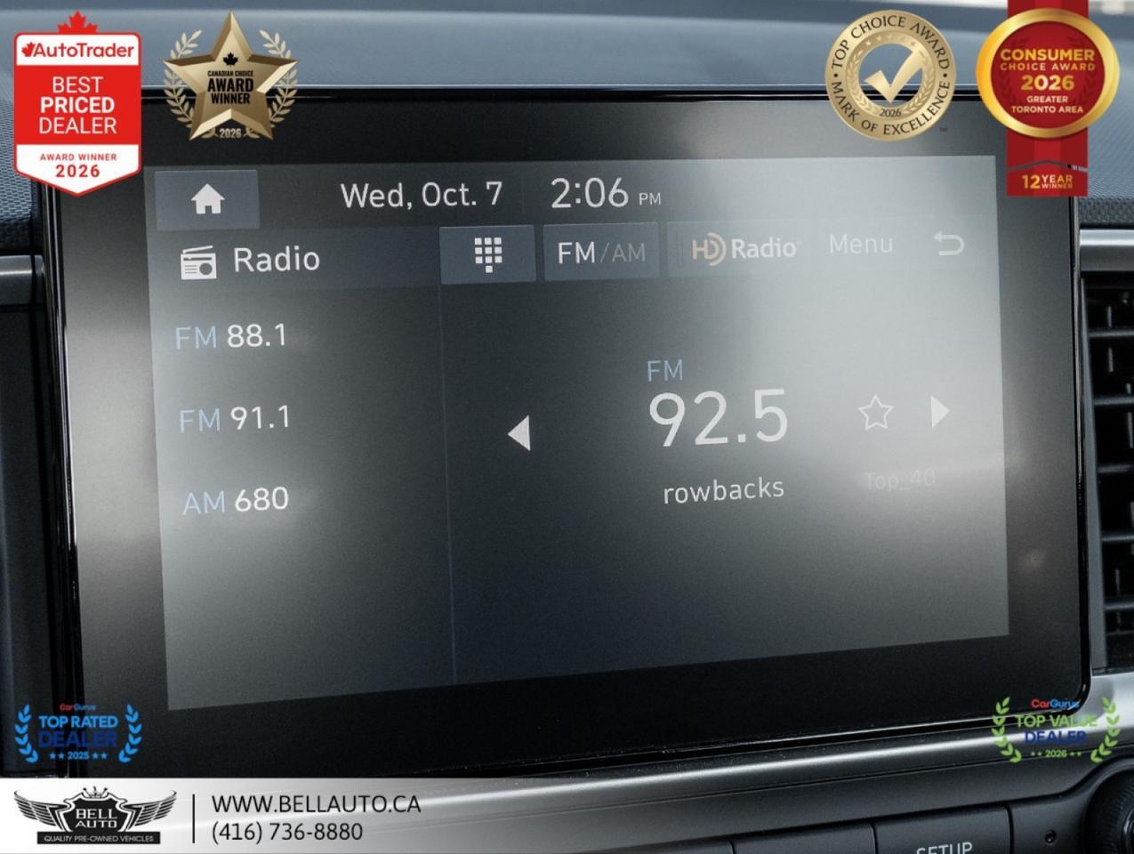 2026 Hyundai Venue Preferred | B.CAM | HTD SEATS | WRLSCHRGR | ONEOWNER | NOACCIDENT Toronto ON