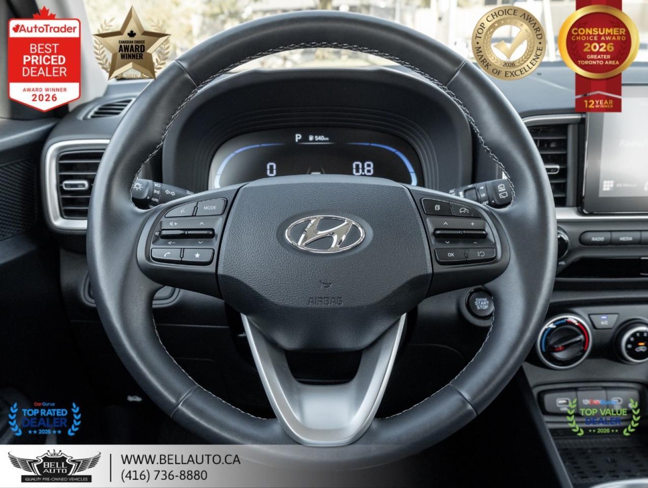 2026 Hyundai Venue Preferred | B.CAM | HTD SEATS | WRLSCHRGR | ONEOWNER | NOACCIDENT Toronto ON