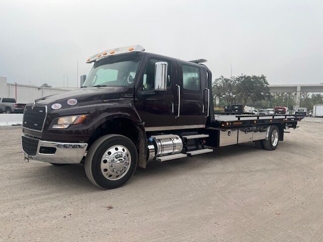 2026 International MV607 SBA Crew Cab 22' Jerr-Dan Rollback Car Carrier Truck with Autogrip