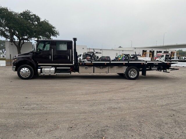 2026 International MV607 SBA Crew Cab 22' Jerr-Dan Rollback Car Carrier Truck with Autogrip