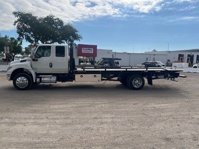 2026 International MV607 SBA Extended Cab 22' Jerr-Dan Rollback Car Carrier Truck