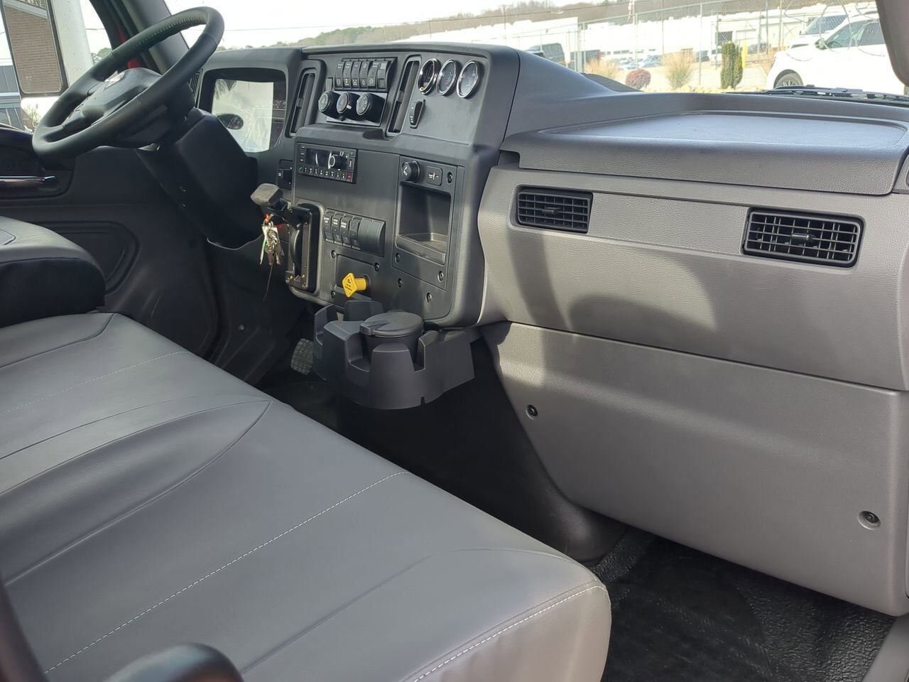2026 International MV607 equipped with 21.5ft Chevron LCG Rollback Winder GA