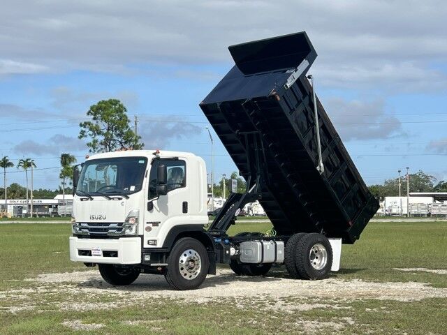 2026 Isuzu FTR 14' Steel Dump Truck