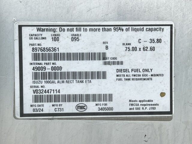 2026 Isuzu FTR 16' Steel BABCO Dump Truck Homestead FL