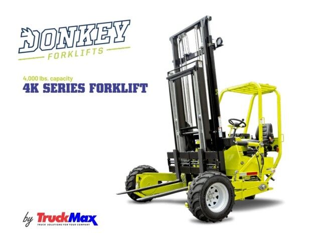 2026 Isuzu FTR 18' Aluminum Stake Bed Truck with 4K Truck Mounted Forklift Homestead FL