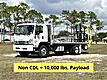 2026 Isuzu FTR 20' Aluminum Flatbed Truck with 4,000 lbs. Truck Mounted Forklif