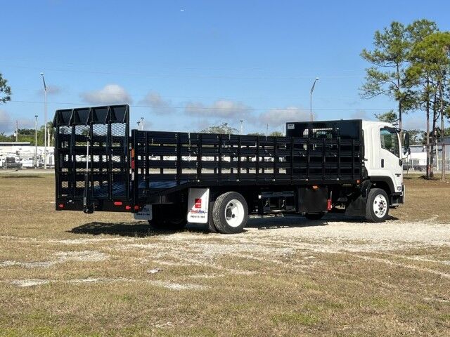 2026 Isuzu FTR 20'+4' Steel Stake Bed Dovetail Truck Homestead FL
