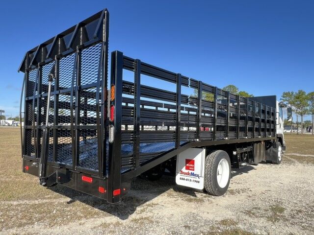 2026 Isuzu FTR 20'+4' Steel Stake Bed Dovetail Truck Homestead FL