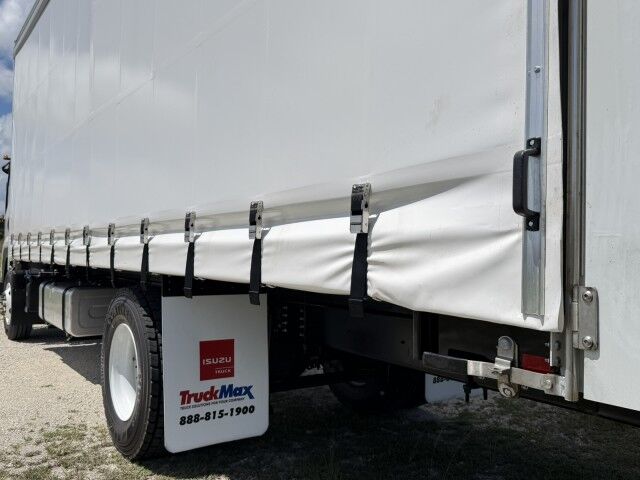 2026 Isuzu FVR 26' Curtain Sider Box Truck Homestead FL