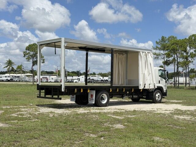 2026 Isuzu FVR 26' Curtain Sider Box Truck