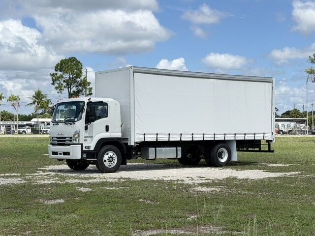 2026 Isuzu FVR 26' Curtain Sider Box Truck Homestead FL