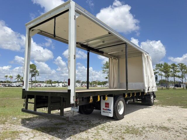 2026 Isuzu FVR 26' Curtain Sider Box Truck Homestead FL
