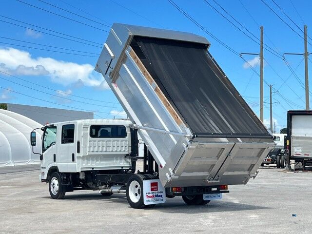 2026 Isuzu NPR-HD Crew Cab GAS 14' BABCO Aluminum Landscape Dump Truck Miami FL