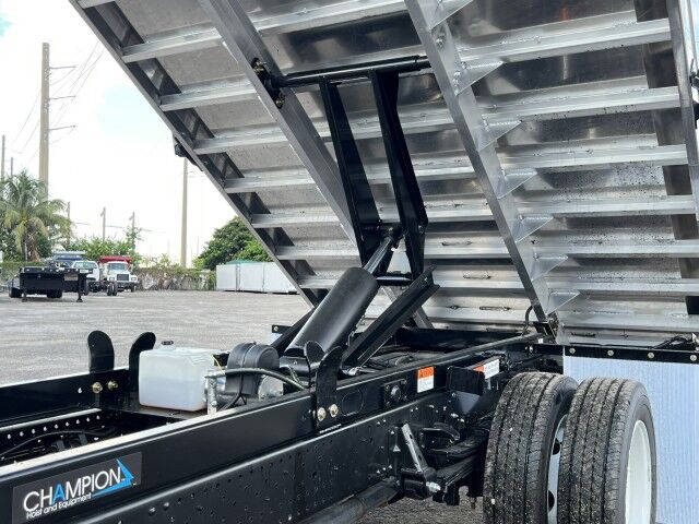 2026 Isuzu NPR-HD Crew Cab GAS 14' BABCO Aluminum Landscape Dump Truck Miami FL