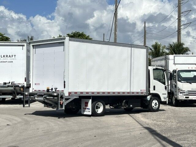 2026 Isuzu NPR-HD DSL 16' Dry Box Truck with 2,200 lbs. Lift Gate Miami FL