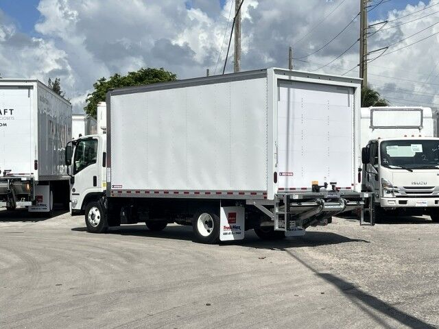 2026 Isuzu NPR-HD DSL 16' Dry Box Truck with 2,200 lbs. Lift Gate Miami FL