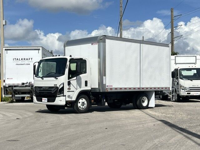 2026 Isuzu NPR-HD DSL 16' Dry Box Truck with 2,200 lbs. Lift Gate Miami FL