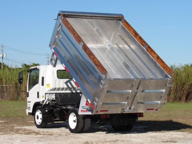 2026 Isuzu NPR-XD 12' BABCO Aluminum Landscape Dump Truck (Diesel)
