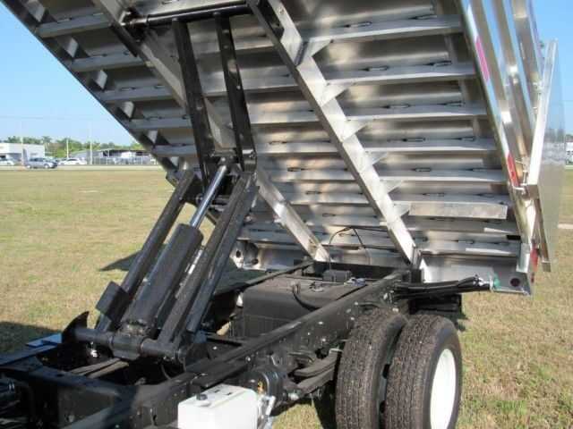 2026 Isuzu NPR-XD 13' BABCO Aluminum Landscape Dump Truck with tunnel box Homestead FL