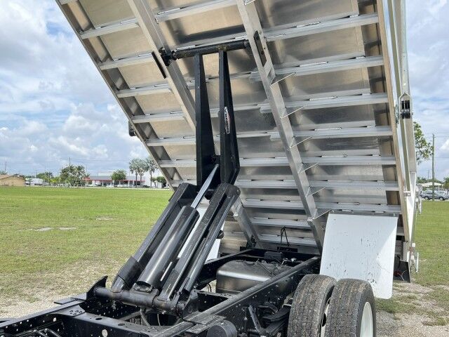 2026 Isuzu NPR-XD 15' Aluminum Landscape Dump Truck Homestead FL