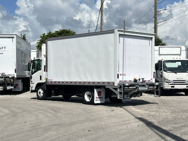 2026 Isuzu NPR-XD 16' Dry Box Truck with 2,200 lbs. Lift Gate Homestead FL