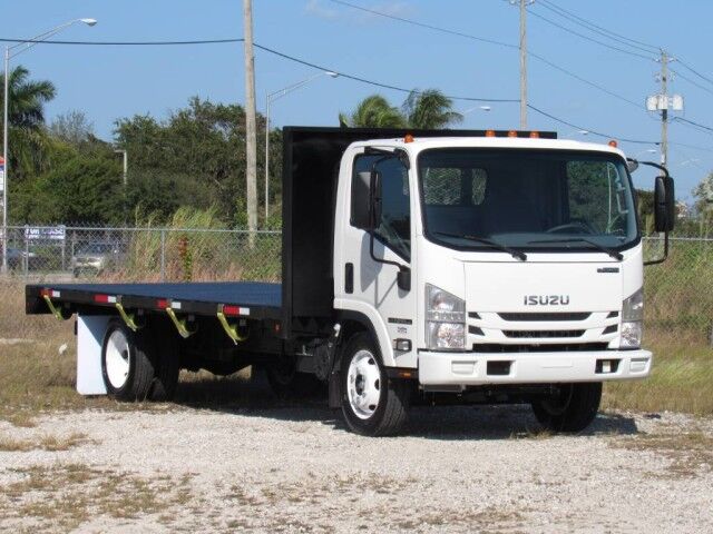 2026 Isuzu NPR-XD 20' BABCO Steel Flatbed (Diesel) Homestead FL