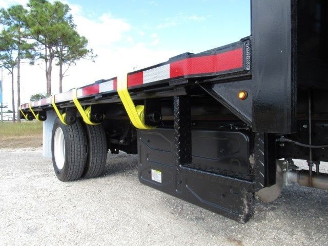 2026 Isuzu NPR-XD Crew Cab 16' Steel Flatbed