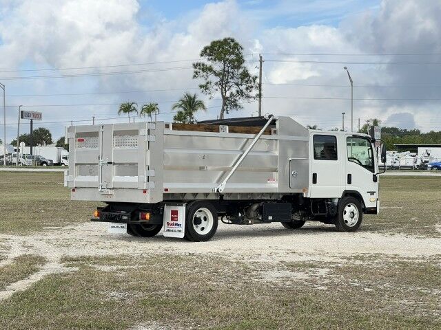 2026 Isuzu NPR-XD Crew Cab DSL 14' BABCO Aluminum Landscape Dump Truck Homestead FL