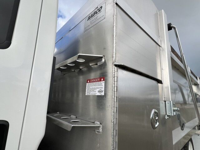 2026 Isuzu NPR-XD Crew Cab DSL 14' BABCO Aluminum Landscape Dump Truck Homestead FL