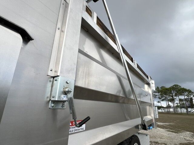 2026 Isuzu NPR-XD Crew Cab DSL 14' BABCO Aluminum Landscape Dump Truck Homestead FL