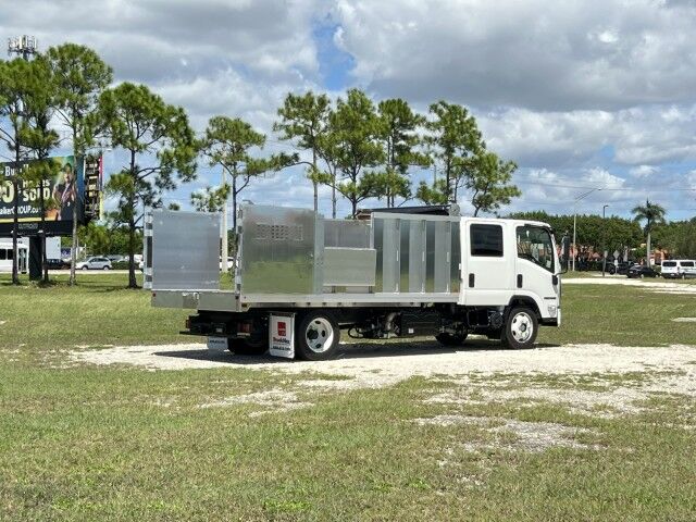 2026 Isuzu NPR-XD Crew Cab DSL 14&apos; BABCO Aluminum Trash Dump Truck Homestead FL