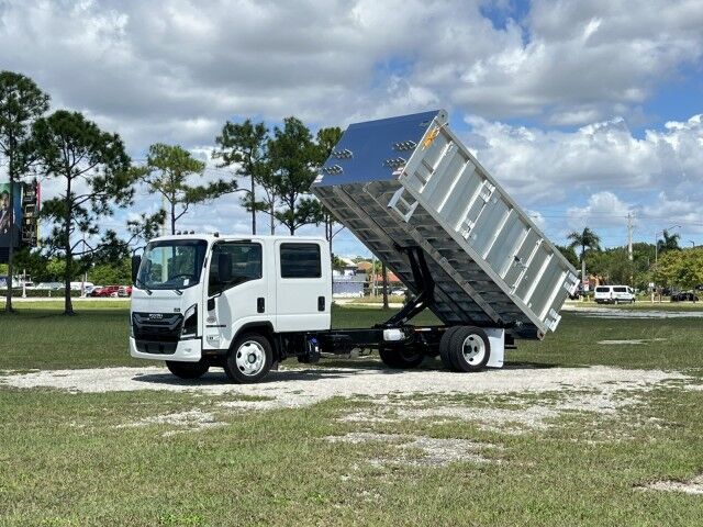 2026 Isuzu NPR-XD Crew Cab DSL 14&apos; BABCO Aluminum Trash Dump Truck