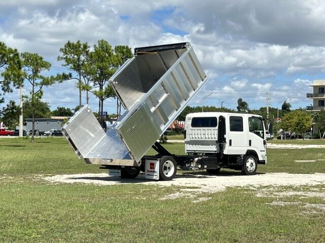2026 Isuzu NPR-XD Crew Cab DSL 14' BABCO Aluminum Trash Dump Truck Naples FL