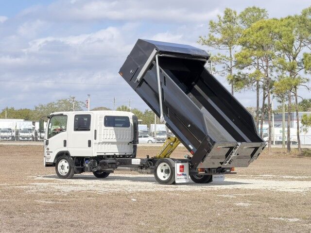 2026 Isuzu NPR-XD Crew Cab DSL 14' BABCO Steel Landscape Dump Truck