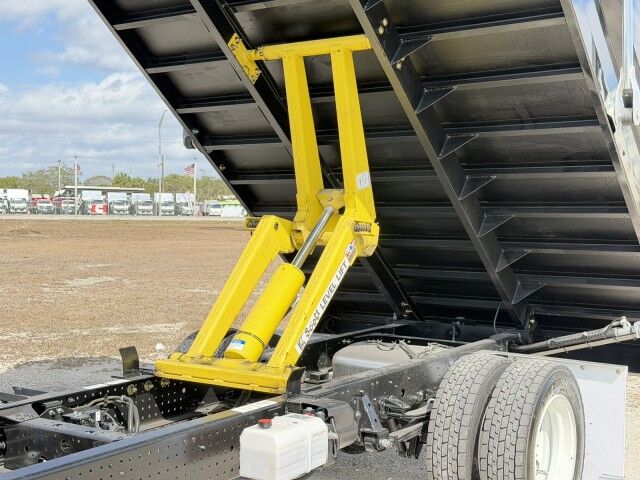 2026 Isuzu NPR-XD Crew Cab DSL 14' BABCO Steel Landscape Dump Truck Homestead FL