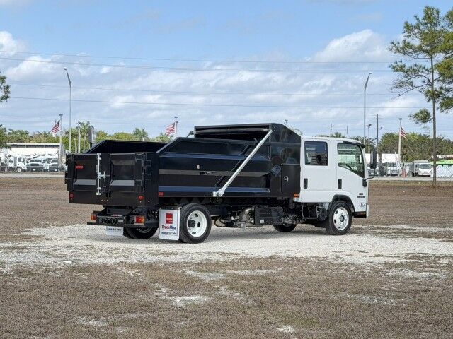2026 Isuzu NPR-XD Crew Cab DSL 14' BABCO Steel Landscape Dump Truck Homestead FL