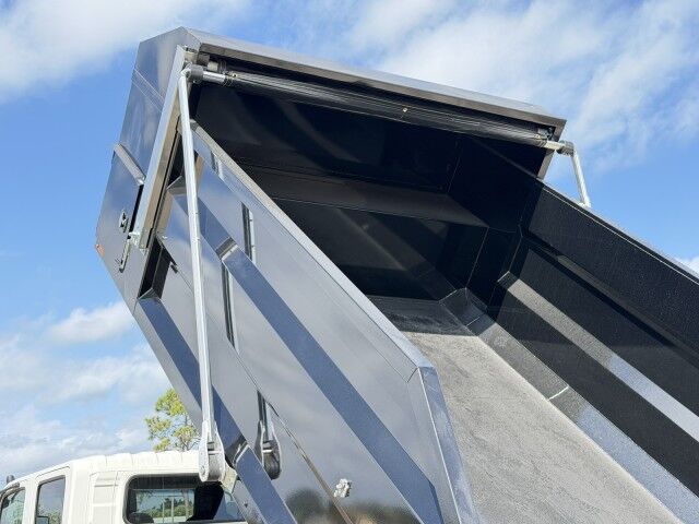 2026 Isuzu NPR-XD Crew Cab DSL 14' BABCO Steel Landscape Dump Truck Homestead FL