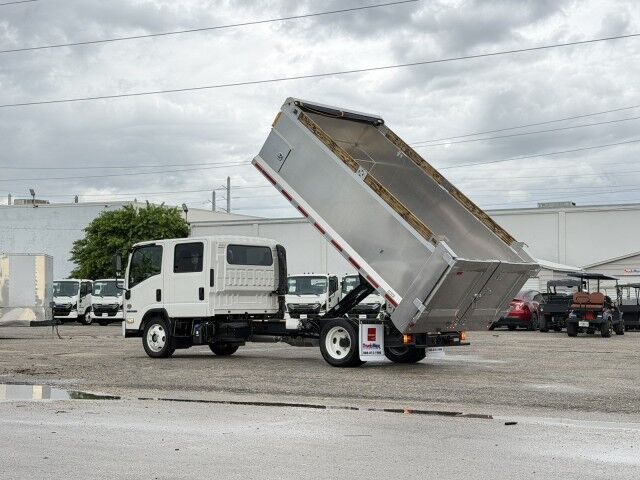 2026 Isuzu NPR-XD Crew Cab DSL 14' Babco Aluminum Econo Trash Dump Truck Miami FL