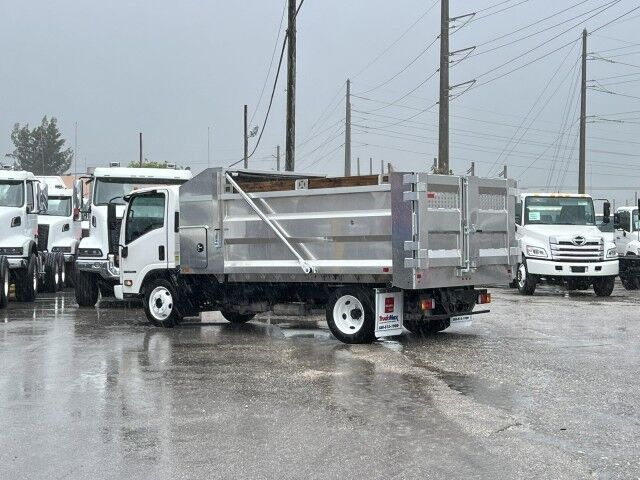 2026 Isuzu NPR-XD DSL 14' BABCO Aluminum Landscape Dump Truck Miami FL
