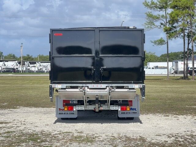 2026 Isuzu NRR 12' BABCO Steel Dump Truck with Tunnel Toolbox and Lift Gate