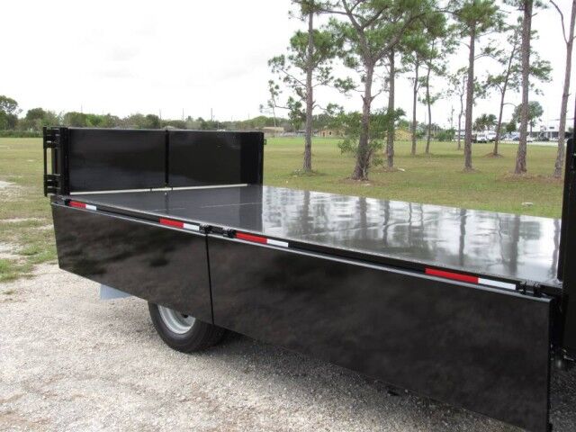 2026 Isuzu NRR 16' Steel Flatbed Dump (Diesel) Homestead FL