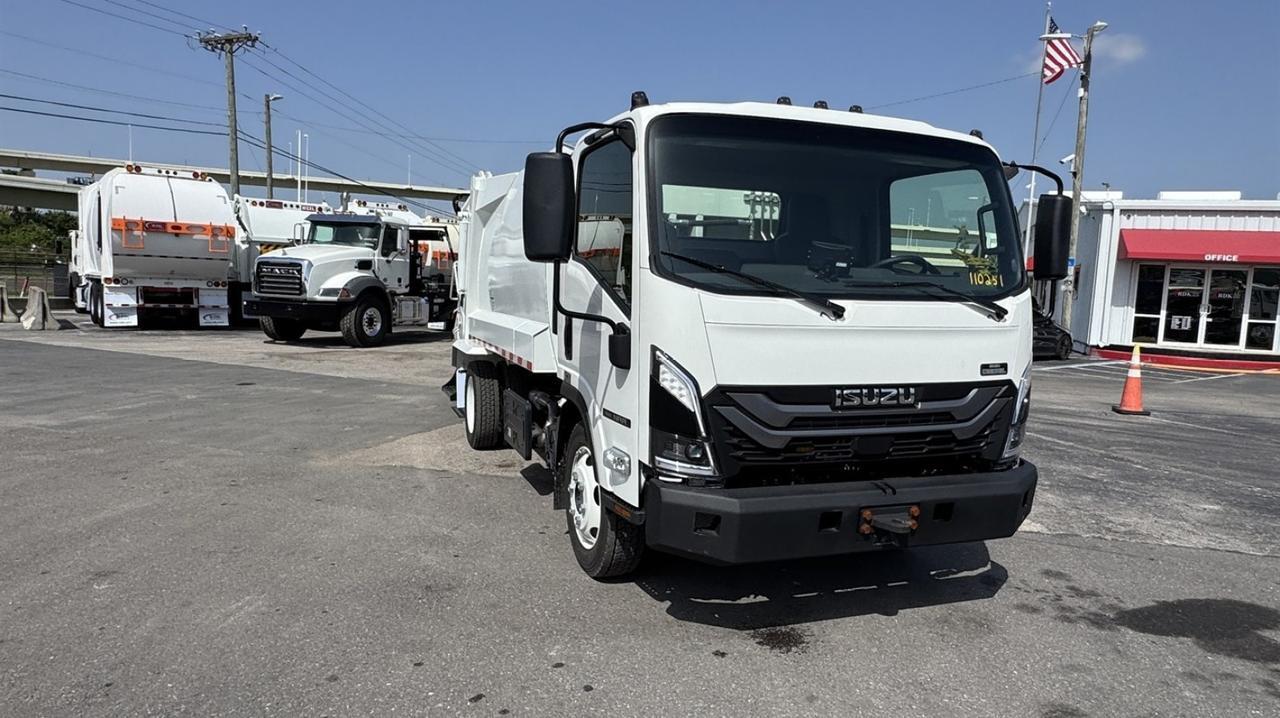 2026 Isuzu NRR 8 Yard Pac Mac Rear Loader Garbage Truck
